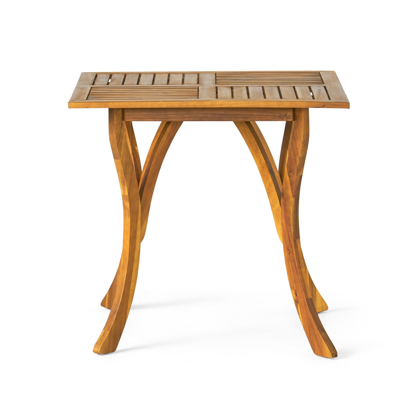 Ensemble de salle à manger d'extérieur 5 pièces en bois d'acacia Captef par Christopher Knight Home