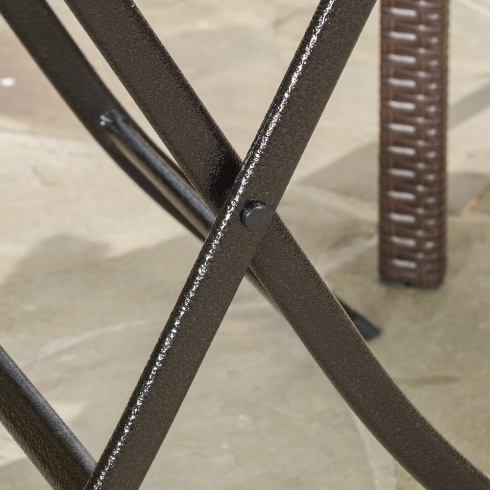 Ensemble bistro en osier 3 pièces Elba par Christopher Knight Home