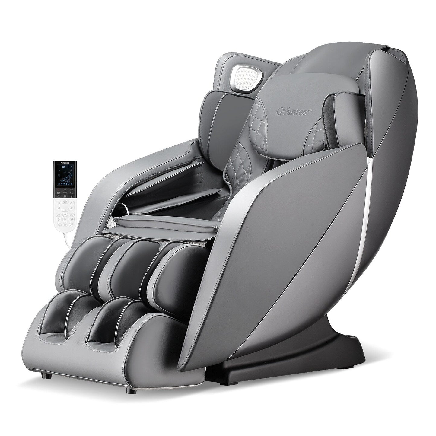 Fauteuil de massage complet Costway avec commande vocale et rouleau chauffant pour les pieds