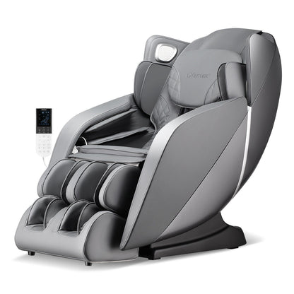 Fauteuil de massage complet Costway avec commande vocale et rouleau chauffant pour les pieds