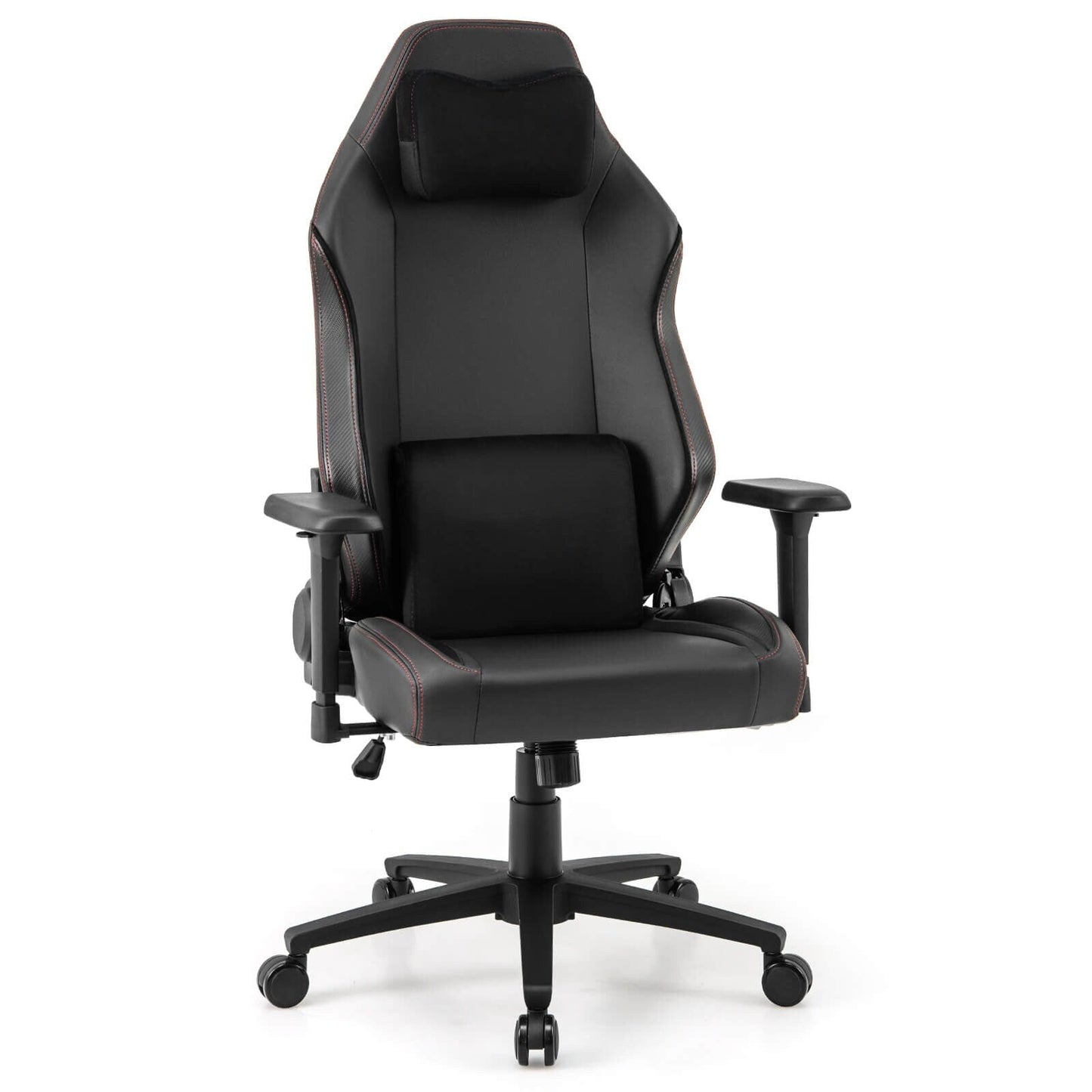 Fauteuil de jeu Costway ergonomique à dossier haut avec fonction bascule - Voir les détails