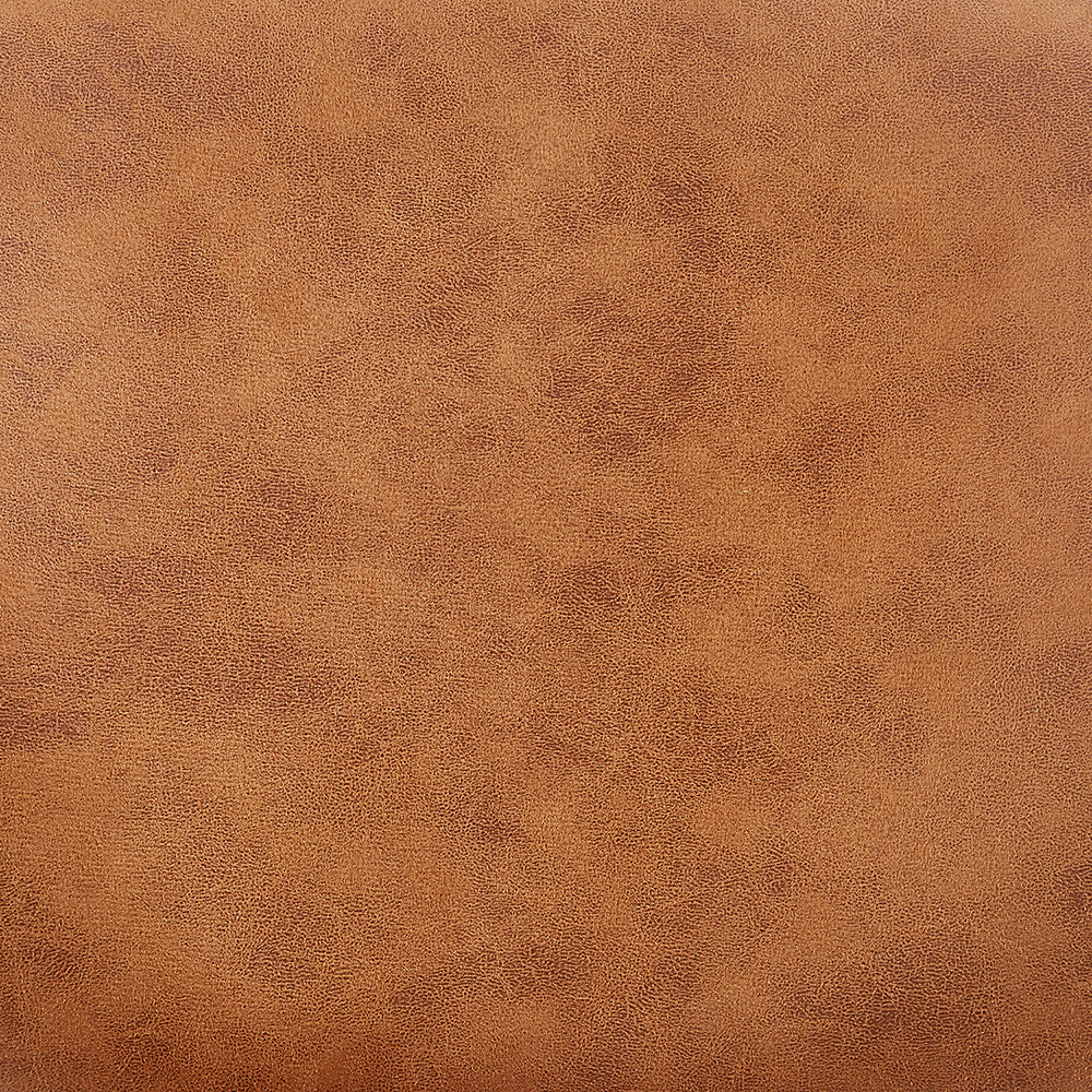 Lot de 2 chaises de salle à manger Kelmarsh en cuir vegan couleur cognac