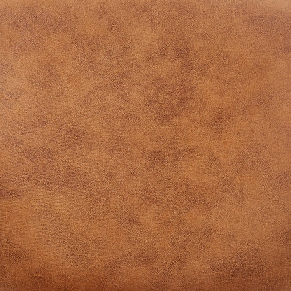 Lot de 2 chaises de salle à manger Kelmarsh en cuir vegan couleur cognac