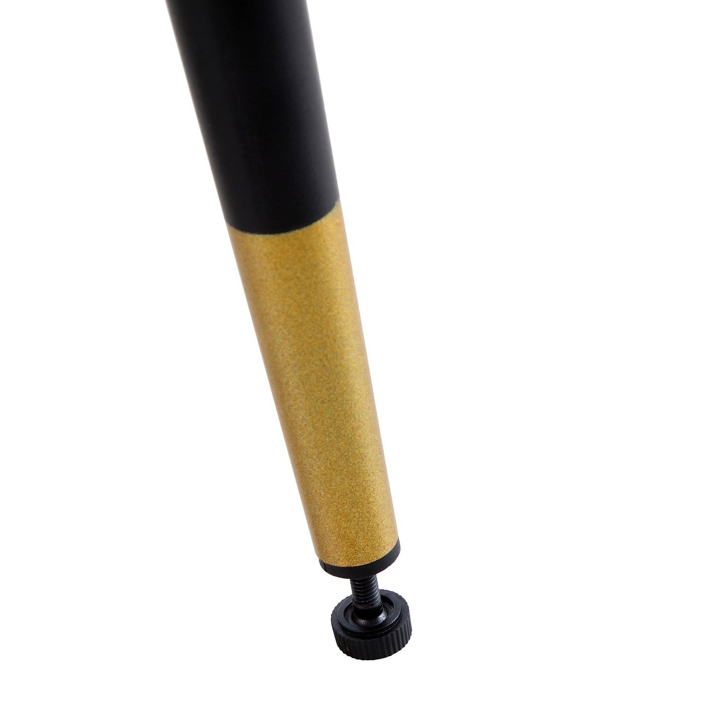 Ensemble de 2 chaises de salle à manger Carver en tissu tissé couleur avoine avec dossier cannelé