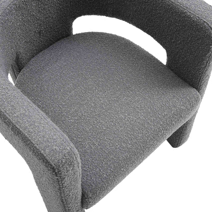 Chaise de salle à manger Greenwich Charcoal Boucle