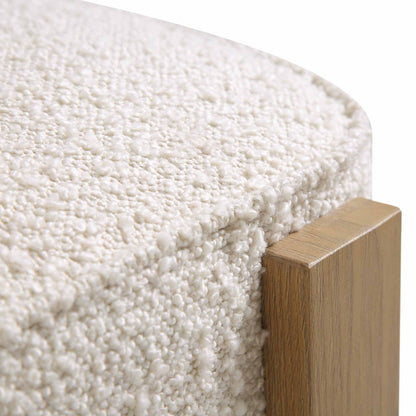 Chaise de salle à manger Ophelia Ecru Boucle