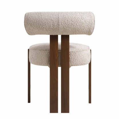 Chaise de salle à manger Ophelia Taupe Boucle