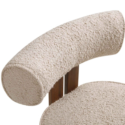 Chaise de salle à manger Ophelia Taupe Boucle