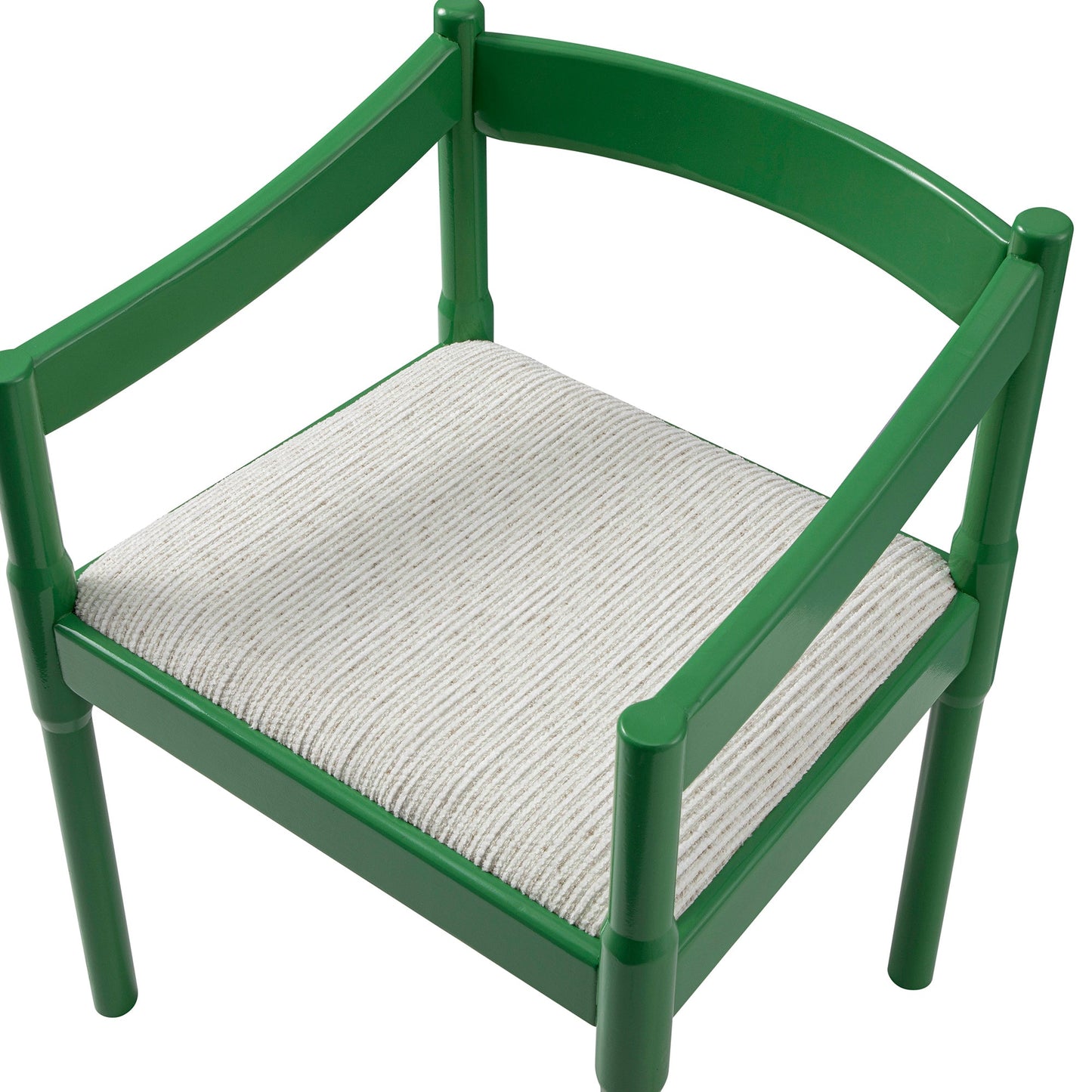 Chaise Carver 2 en 1 Minley, vert palmier brillant