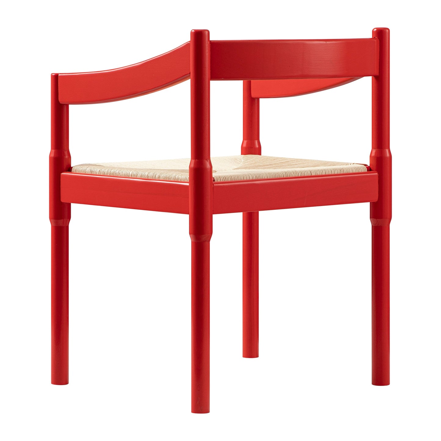 Chaise Carver 2 en 1 Minley, rouge brillant