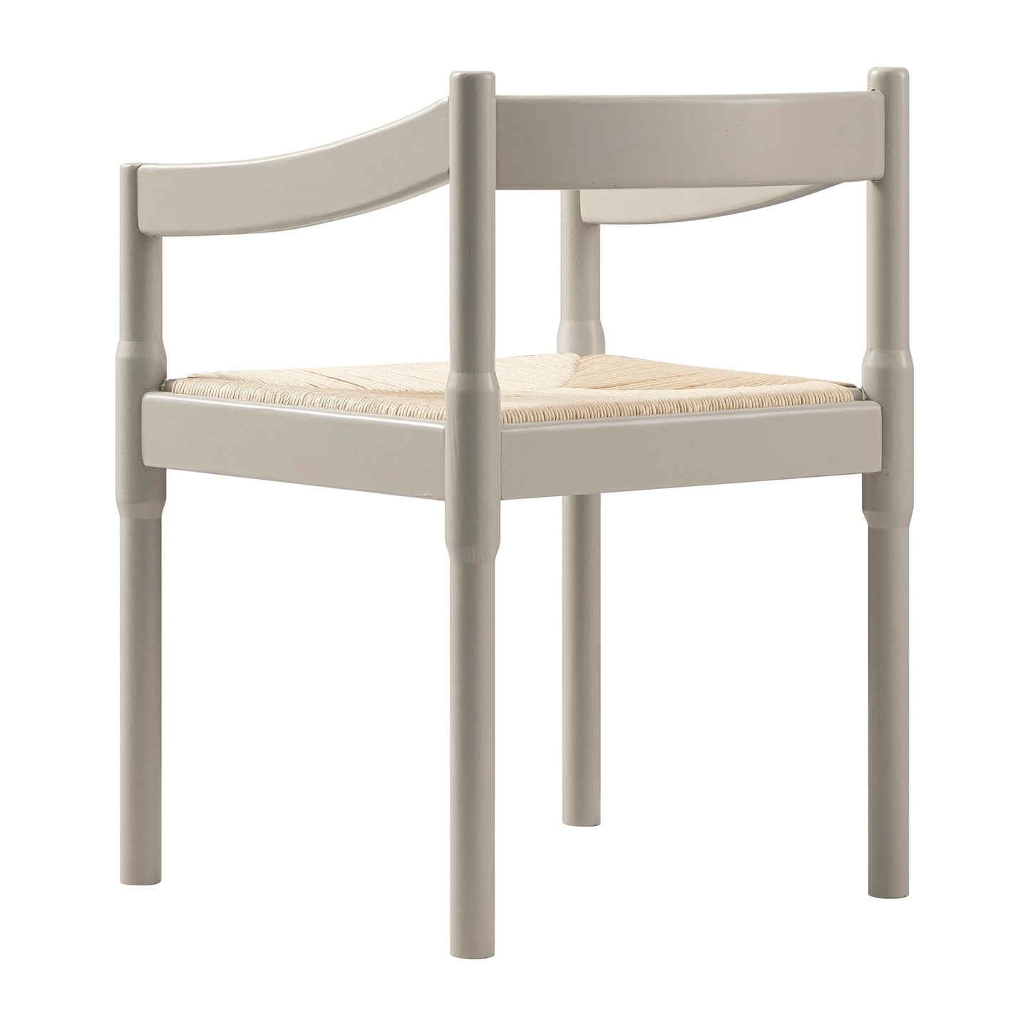 Chaise Carver 2 en 1 Minley, taupe clair brillant