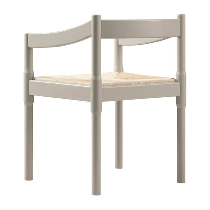 Chaise Carver 2 en 1 Minley, taupe clair brillant