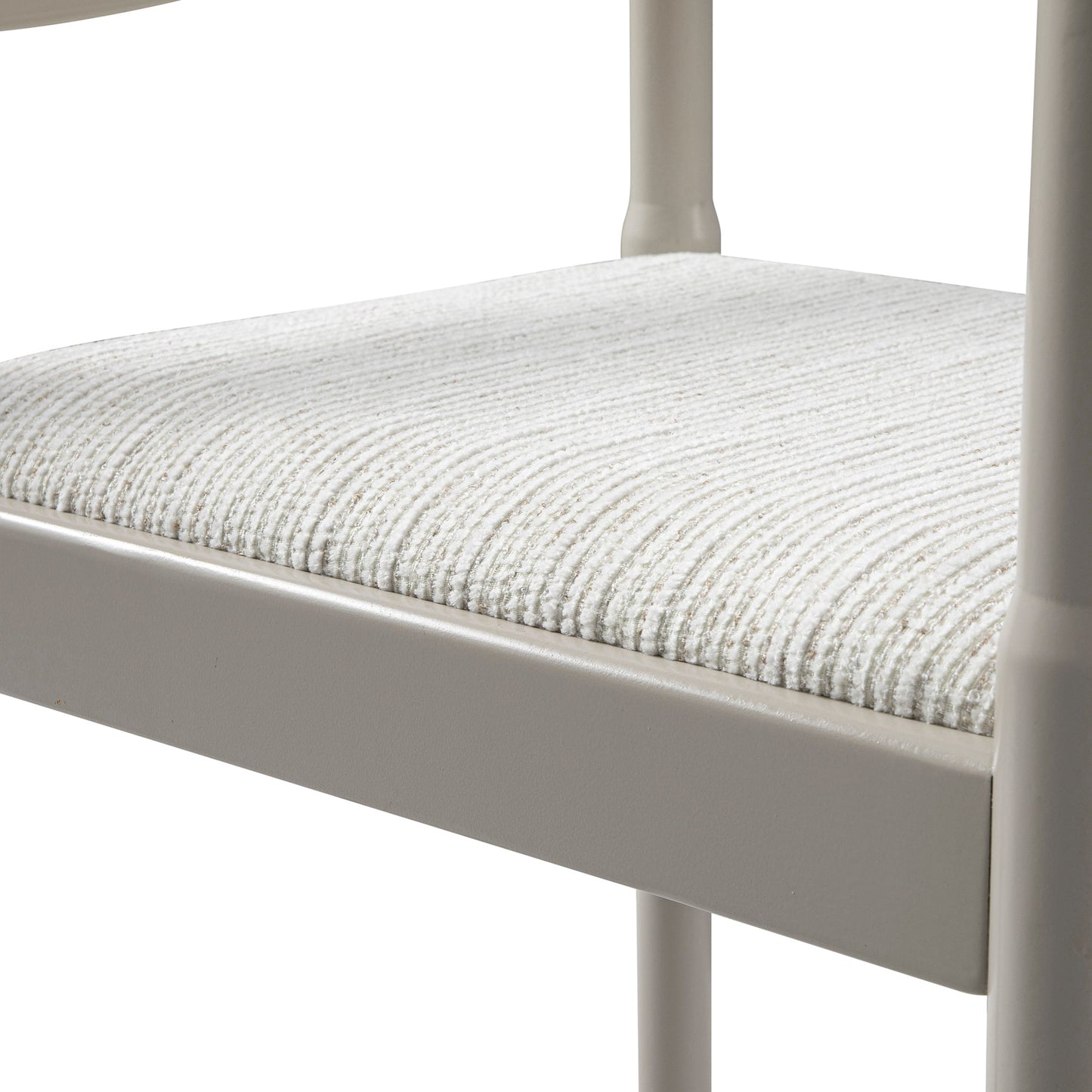 Chaise Carver 2 en 1 Minley, taupe clair brillant