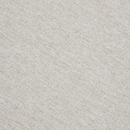 Chaise de salle à manger Lumi, tissu avoine | Structure en chêne argenté