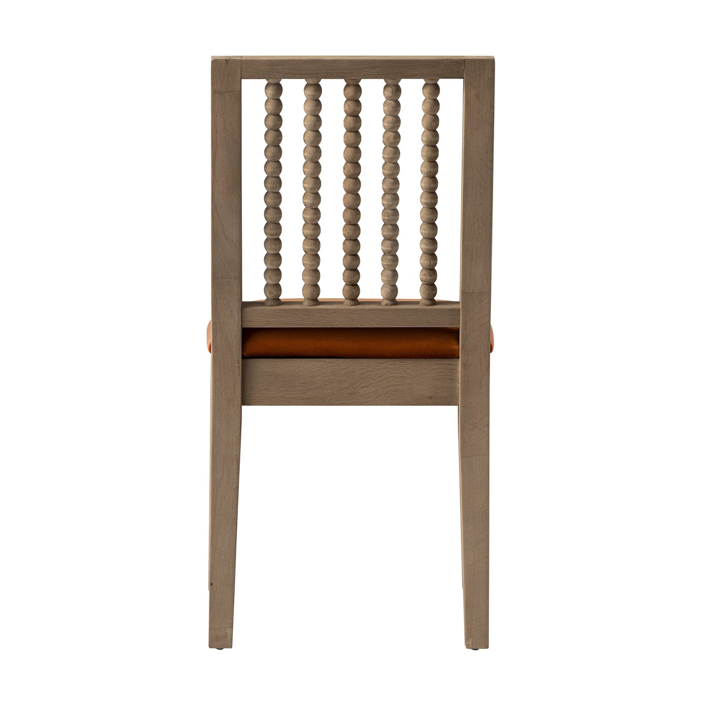 Ensemble de 2 chaises de salle à manger Hemingford en velours rouille et chêne lavé