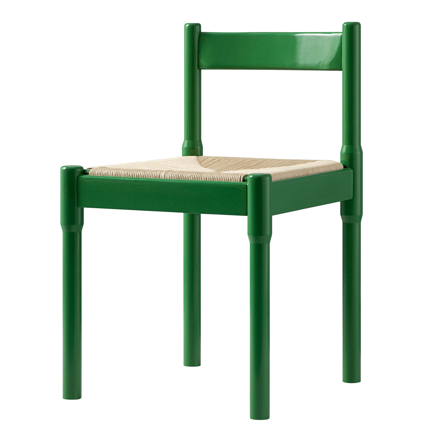 Chaise de salle à manger 2 en 1 Minley, vert palmier brillant