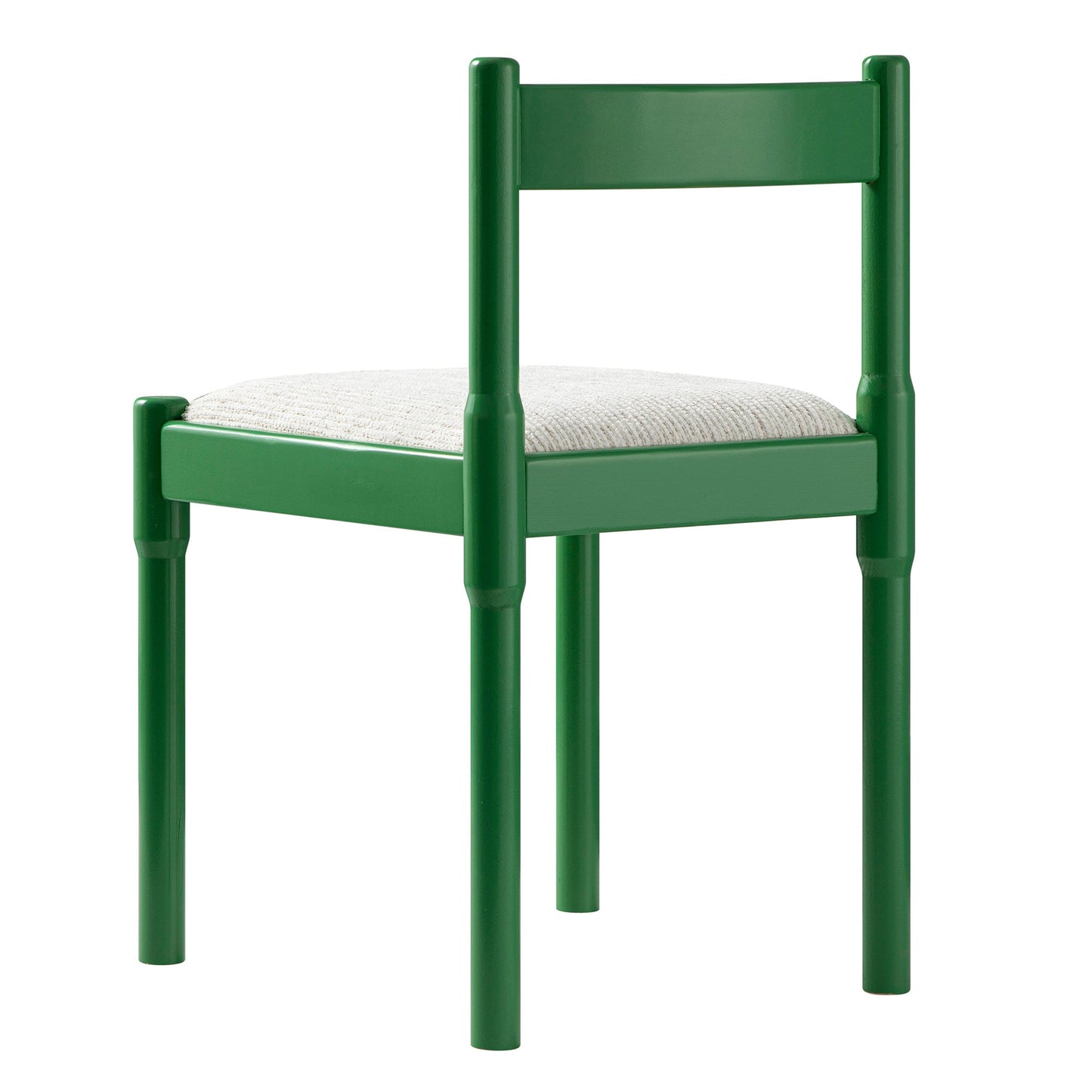Chaise de salle à manger 2 en 1 Minley, vert palmier brillant