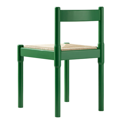 Chaise de salle à manger 2 en 1 Minley, vert palmier brillant