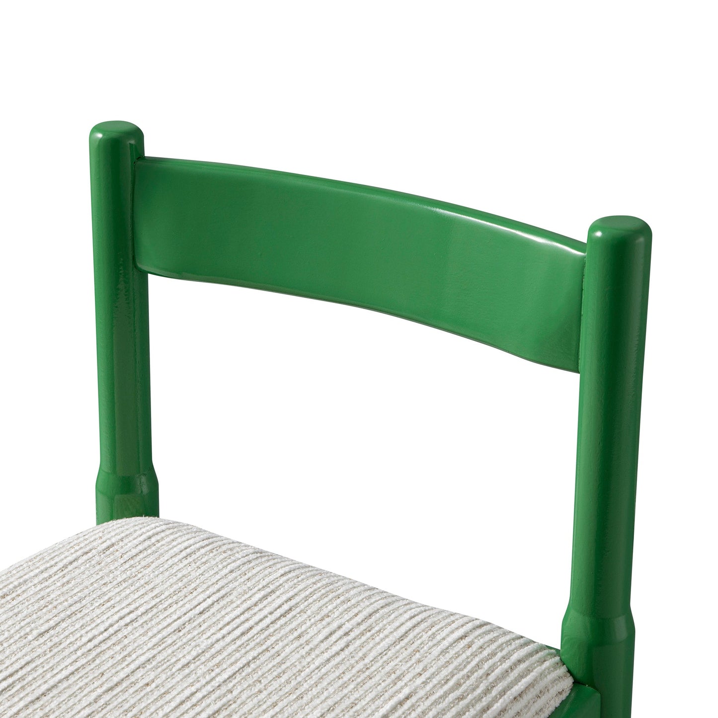 Chaise de salle à manger 2 en 1 Minley, vert palmier brillant