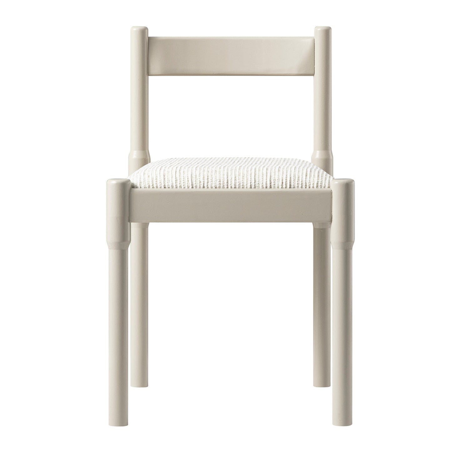 Chaise de salle à manger 2 en 1 Minley, taupe clair brillant