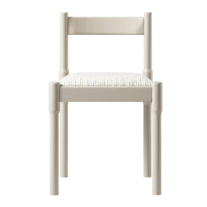 Chaise de salle à manger 2 en 1 Minley, taupe clair brillant