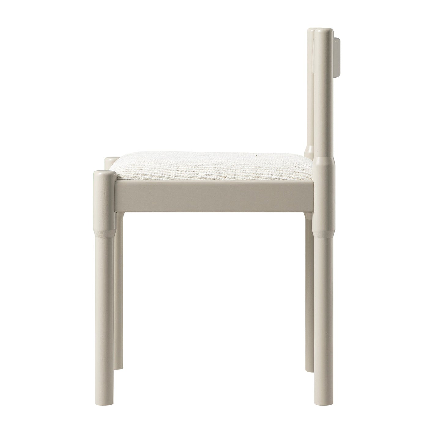 Chaise de salle à manger 2 en 1 Minley, taupe clair brillant