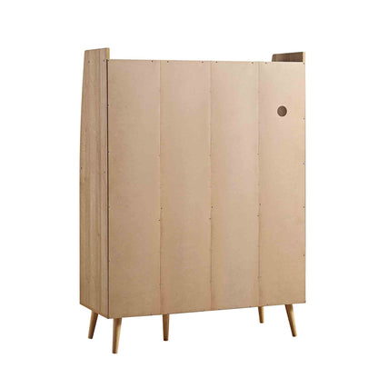 Meuble de cuisine en rotin tressé Frances, naturel