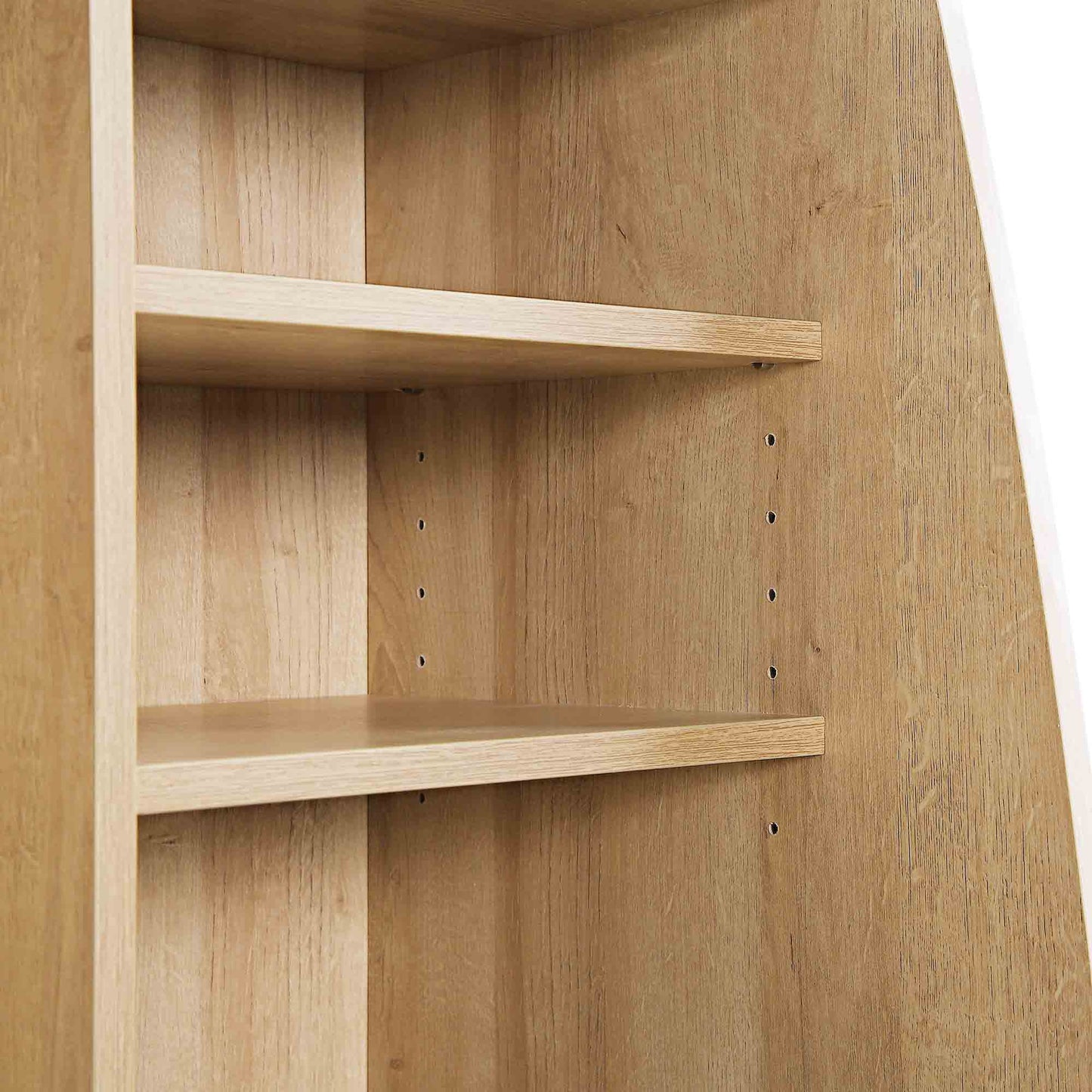 Meuble de cuisine en rotin tressé Frances, naturel