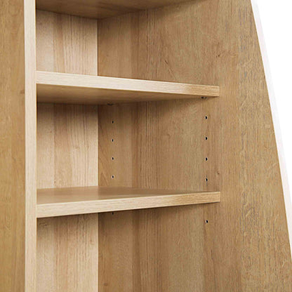 Meuble de cuisine en rotin tressé Frances, naturel