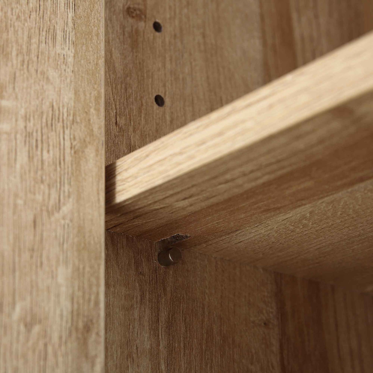 Vitrine en rotin tressé Frances, naturel