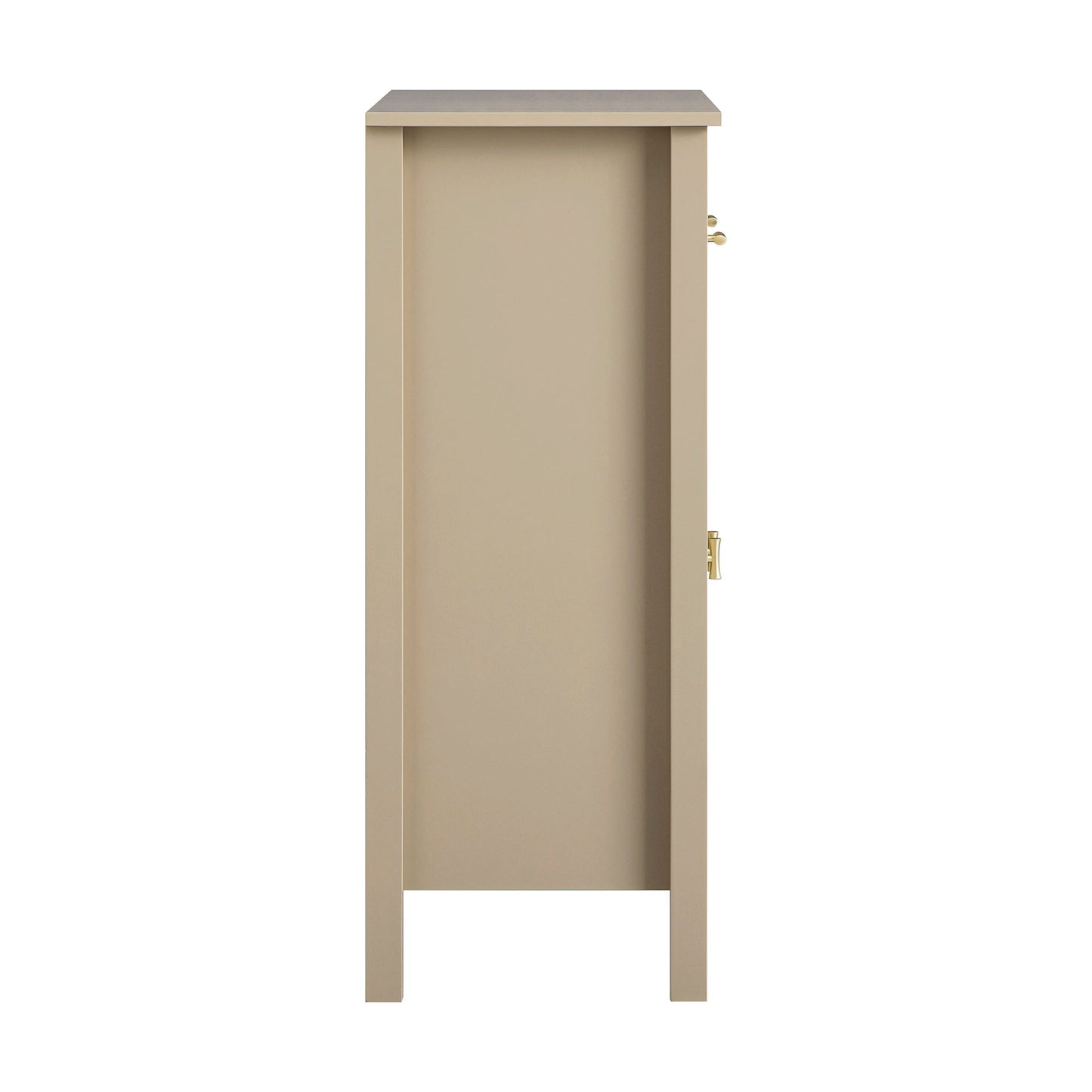 Petit buffet Oakham avec tiroir, gris foncé