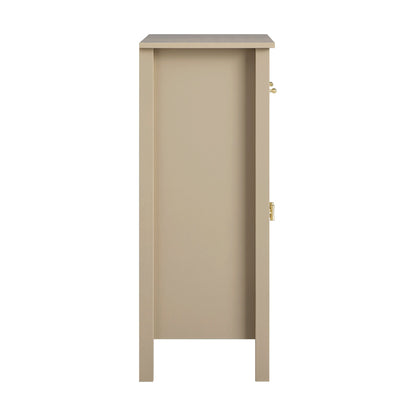 Petit buffet Oakham avec tiroir, gris foncé