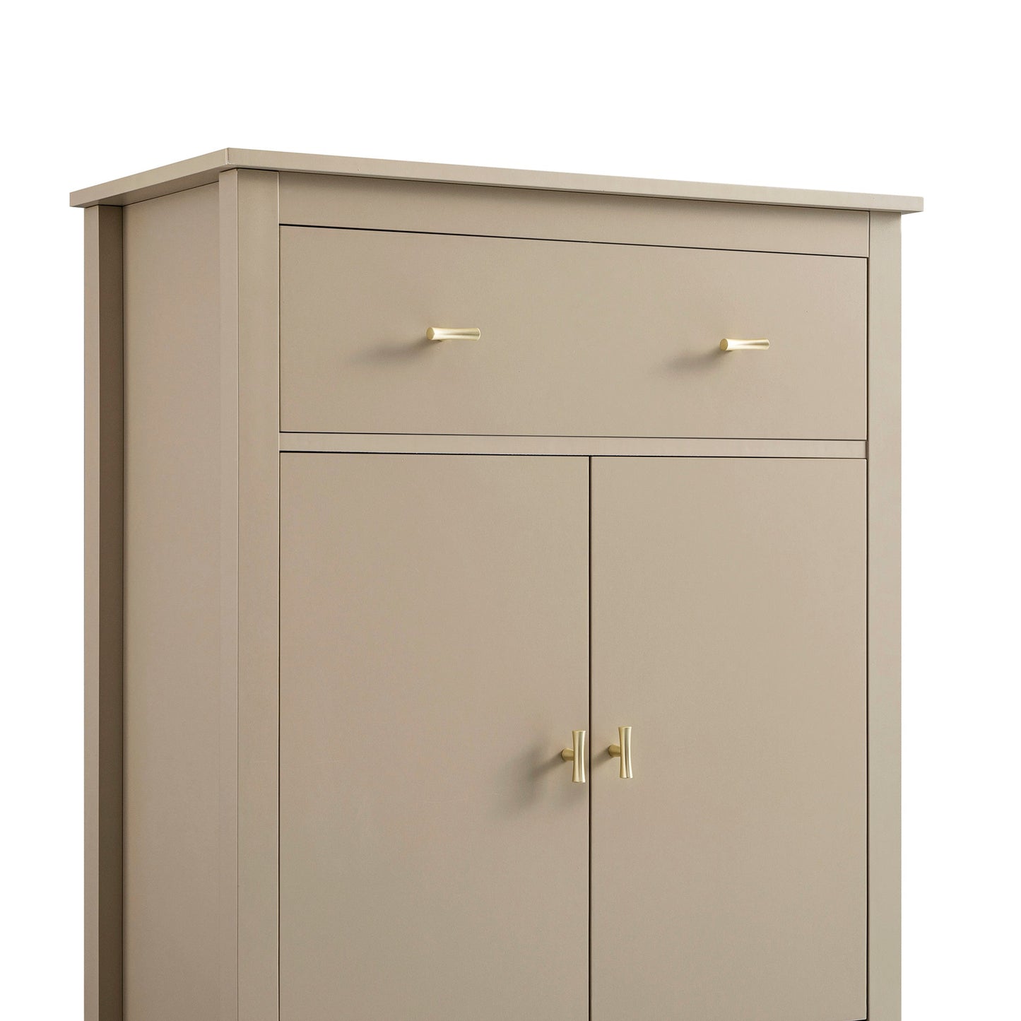 Petit buffet Oakham avec tiroir, gris foncé