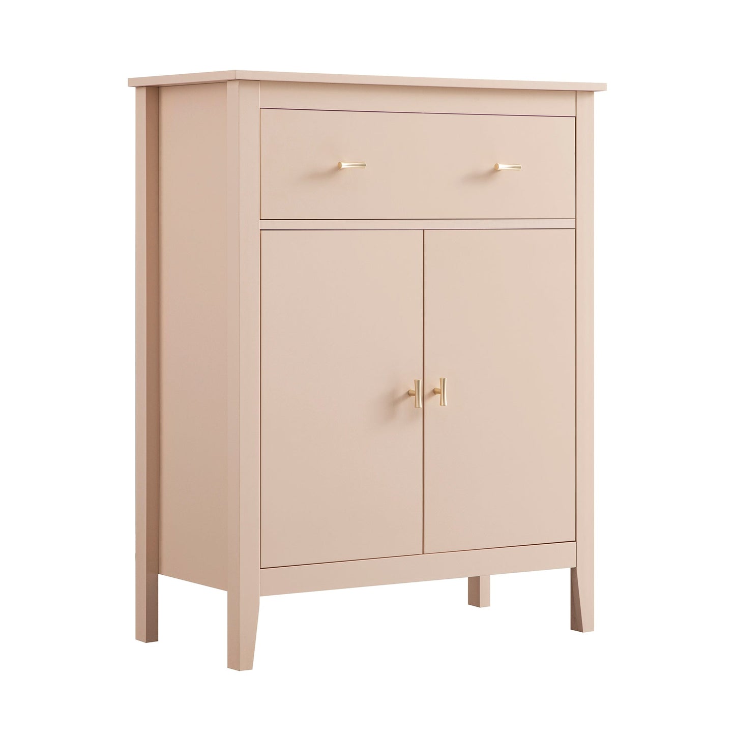 Petit buffet Oakham avec tiroir, rose nude