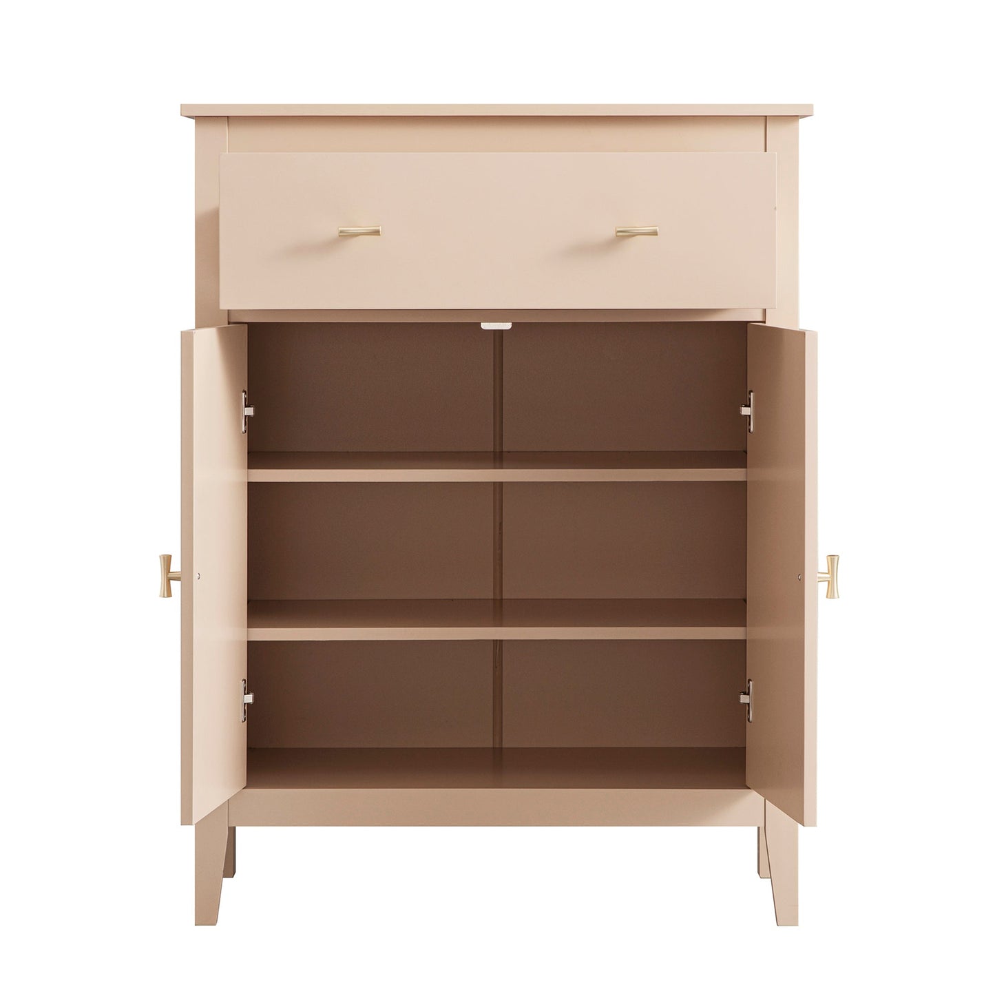 Petit buffet Oakham avec tiroir, rose nude