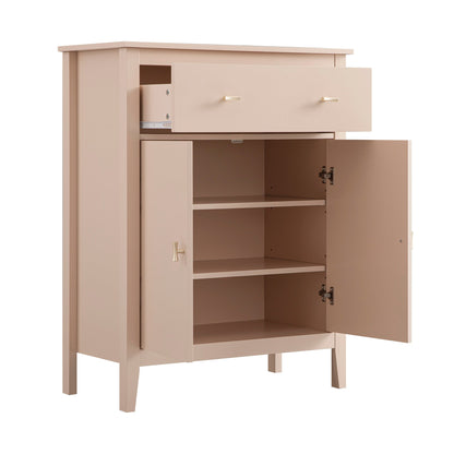 Petit buffet Oakham avec tiroir, rose nude