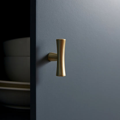 Petit buffet Oakham avec tiroir, bleu orage