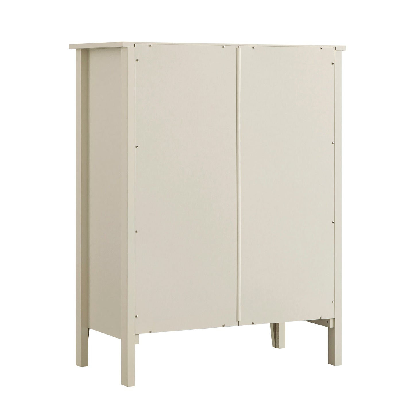 Petit buffet Oakham avec tiroir, blanc ombré