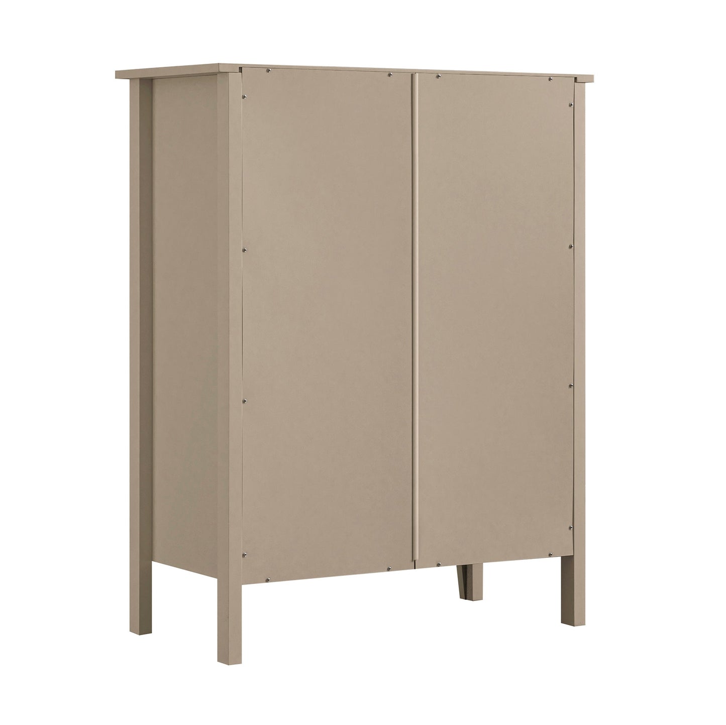 Commode 4 tiroirs Oakham, gris foncé