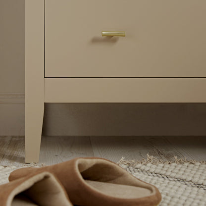 Commode 4 tiroirs Oakham, gris foncé