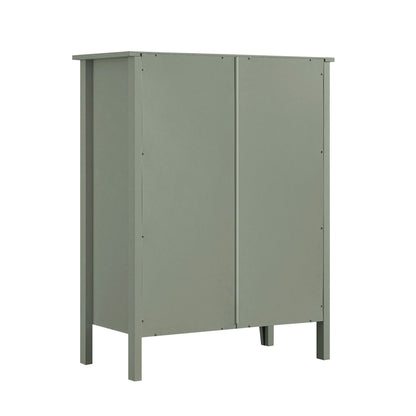 Commode 4 tiroirs Oakham, sauge du désert