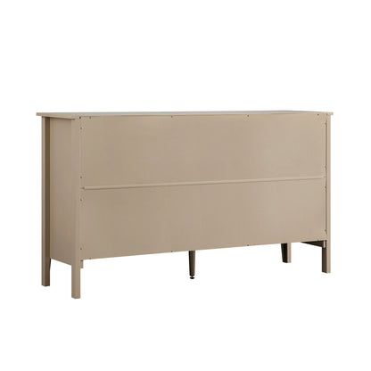 Commode 6 tiroirs Oakham, gris foncé