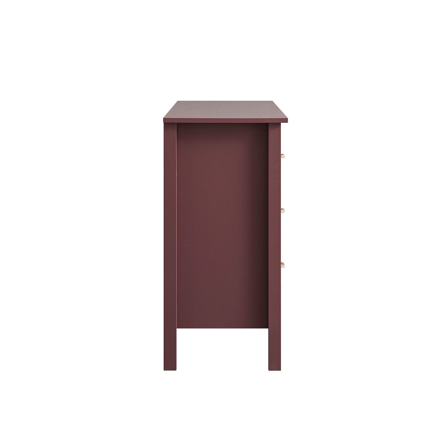 Commode à 6 tiroirs Oakham, cerisier sauvage