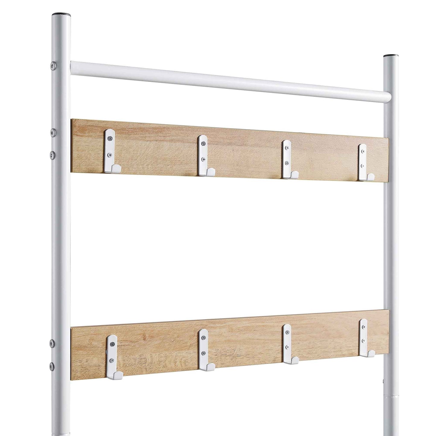 Meuble d'entrée tissé Frances avec coussin, naturel