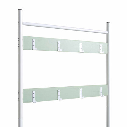 Meuble d'entrée tissé Frances avec coussin, menthe