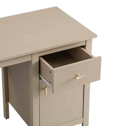 Bureau Oakham, gris foncé