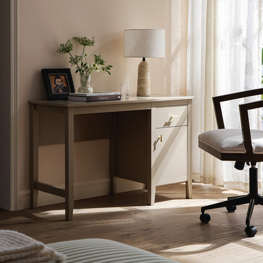 Bureau Oakham, gris foncé