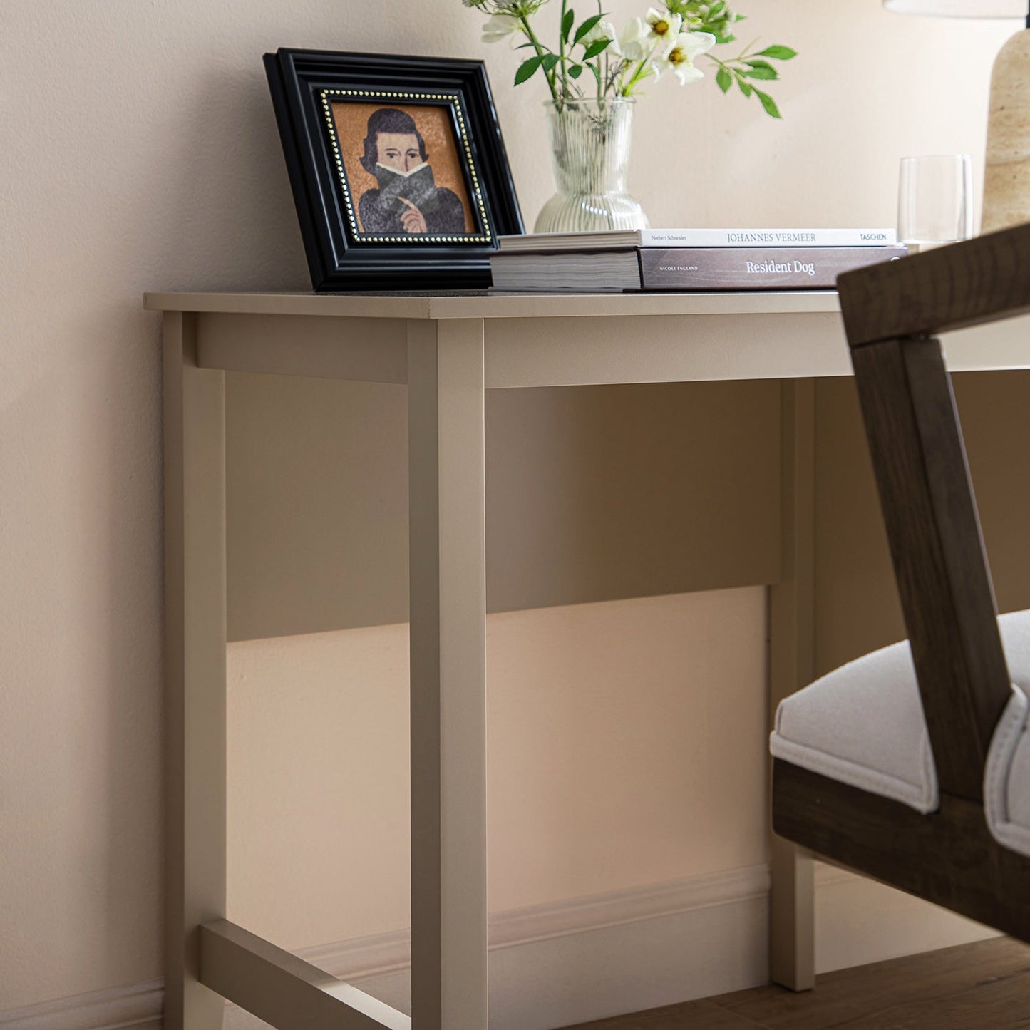 Bureau Oakham, gris foncé