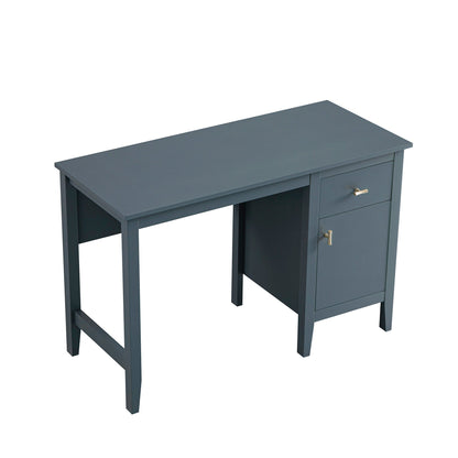Bureau Oakham, bleu orageux
