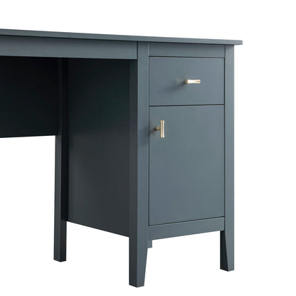 Bureau Oakham, bleu orageux
